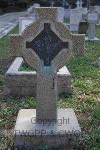 Hong Kong Cemetery - Fakeley, Sidney John